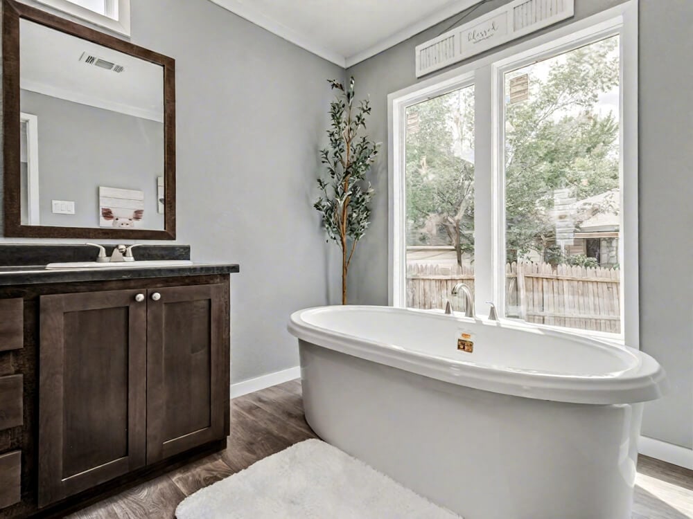 The Declaration by New Vision Manufacturing Soaking tub of The Declaration 16′ x 76′ by New Vision Manufacturing