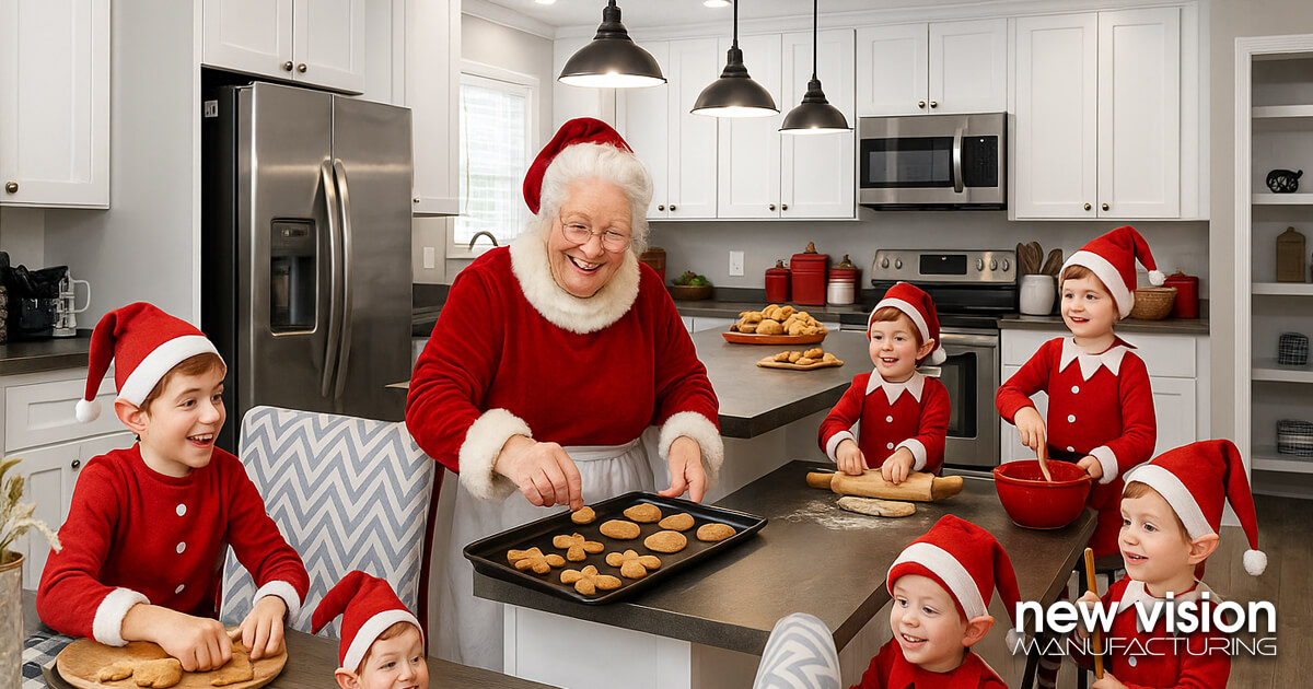 Mrs Claus in North Pole in 2025